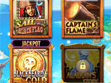 Blackwater Pirate Slots main menu