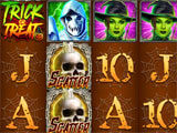 Halloween themed slot machine in Farkle Mania Farkle Mania Halloween themed slot machine
