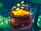 Main menu of Magic of the Leprechauns Magic of the Leprechauns main menu