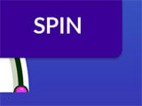 Spin button in the game Spin button in Triple Diamond