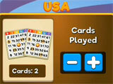 Choosing number of cards Selecting number of cards