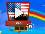 Level selection in Rainbow Bingo Adventure Level selection in the game