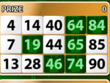 Marking bingos on the card Marking bingos in the game