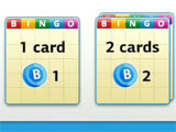 Choosing umber of cards Selecting number of cards