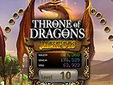 Throne of Dragons Slots Level map and Slots Lobby