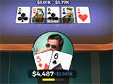 Playing Poker in Downtown Casino: Texas Hold'em Poker Playing Poker in Downtown Casino: Texas Hold'em Poker