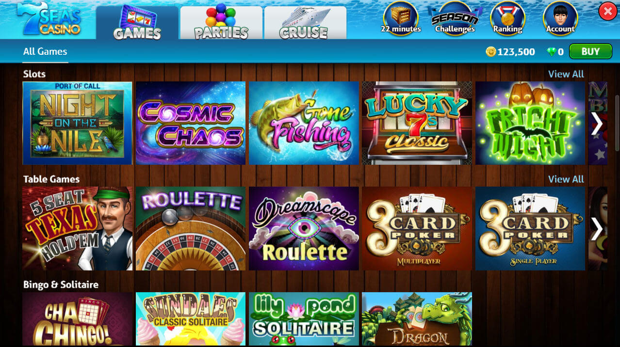 seven seas slots