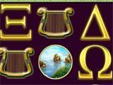 Mythology based slot machine in Cleos VIP Room Cleos VIP Room mythology based slot machine