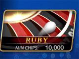 Roulette Royal Ruby Roulette Table