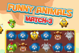 Funny Animals Match 3 thumb