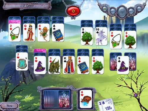 Enjoy Avalon Legends Solitaire