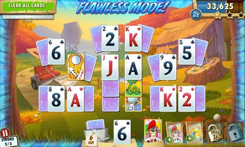 Flawless Mode in Fairway Solitaire Blast