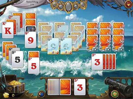 Try the Fun Gameplay in Seven Seas Solitaire