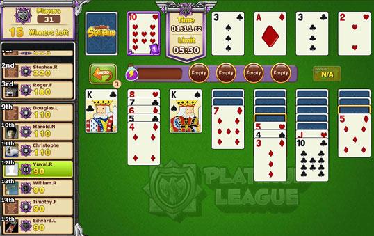 Fast Paced Action in DoubleU Solitaire