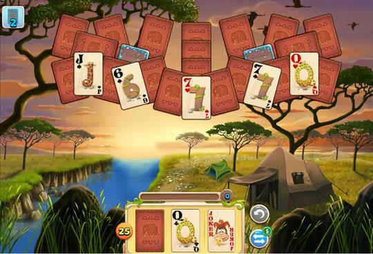 Simple Fun in Solitaire Safari