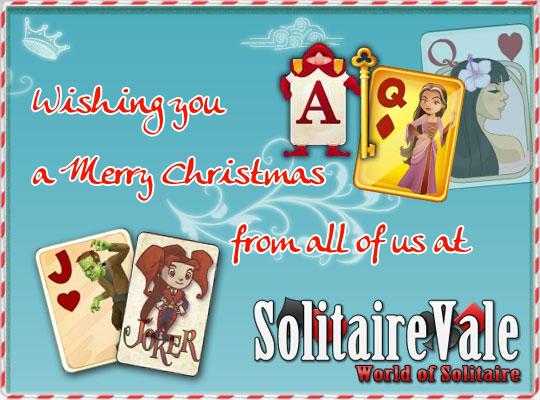 Merry Christmas and a Happy New Year from SolitaireVale