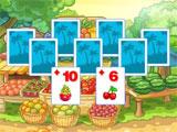 Tri-Fruit Solitaire: Removing Cards