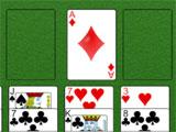 FreeCell Solitaire Three of Diamonds