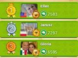 Leaderboard of Solitaire 3 Social