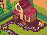Farmship: TriPeaks Solitaire building a farm