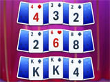 Challenging level in Solitaire Showtime Solitaire Showtime challenging level