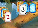 Solitaire: Elemental Wizards gameplay