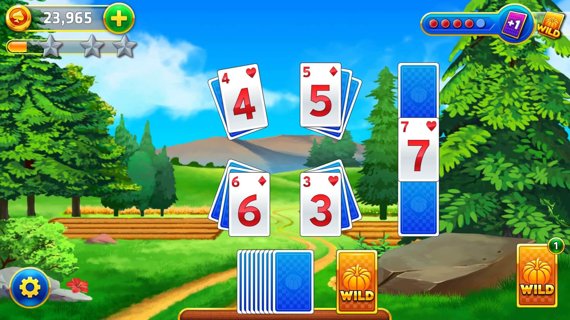 Solitaire - Grand Harvest - Solitaire Games Online