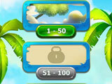 Level selection in the game Chapter selection in the game