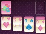 1 card game in Easter Solitaire