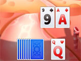 Matching cards in the Solitaire Candy Matching cards in the game