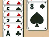 Stacking up cards in sequence Joining cards in sequence