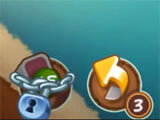 Undo button in Treepeaks Undo button in the game