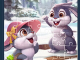 Completing a jigsaw puzzle in Solitaire Jigsaw Puzzle Completing a jigsaw puzzle in Solitaire Jigsaw Puzzle