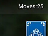 Move count in Solitaire Lite