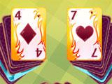 Tasty Solitaire Fire Cards