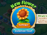 Unlocking a new flower in Solitaire Garden Escapes