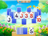 Playing a game in Solitaire Garden Escapes