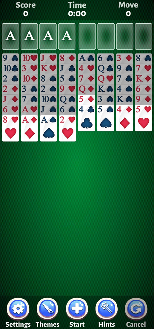 FreeCell Solitaire by Loop Games - Solitaire Games Online