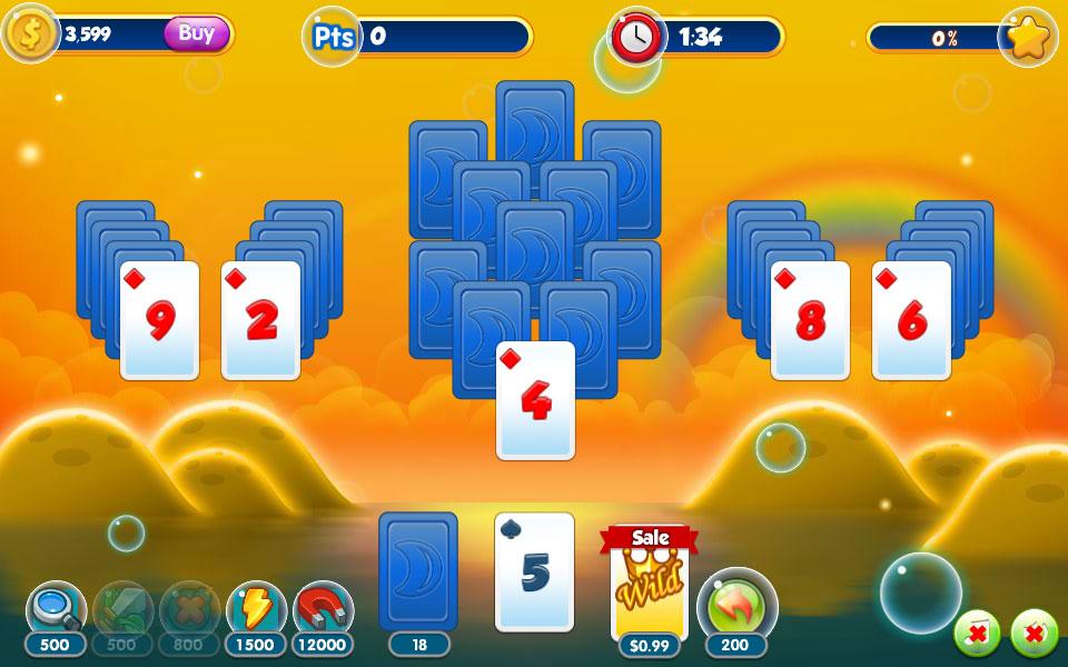 Solitaire Skies Solitaire Games Online