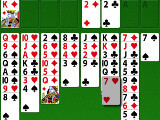 Playing FreeCell in Odesys Solitaire Collection