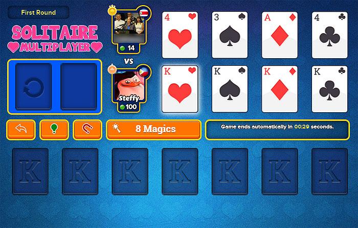 Play Solitaire online with friends - how to add friends to