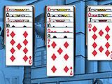 Klondike Level in Hoyle Miami Solitaire