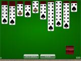 Card Game Solitaire Classic Spider Solitaire
