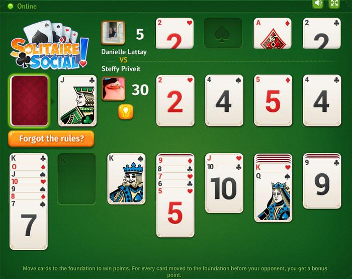 Free online Solitaire — Solitaire Social — PvP web game