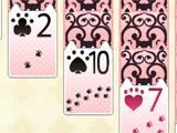 Princess Solitaire: pink cards