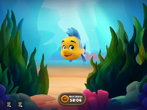 Disney Solitaire The Little Mermaid's Flounder Disney Solitaire The Little Mermaid's Flounder