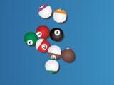 Striped Balls in Master Billiards Pro Master Billiards Pro Striped Balls