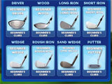 Customizing equipment in Extreme Golf Extreme Golf customizing equipment