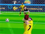 Curving the ball in Goal Blitz Goal Blitz curving the ball