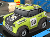 Main menu of Mini Motor Racing 2 Mini Motor Racing 2 main menu